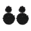 Boucles d'oreilles pendantes pour femmes avec frange G736 23
