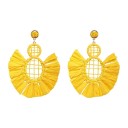 Boucles d'oreilles pendantes pour femmes avec frange G736 10