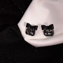 Boucles d'oreilles pendantes pour femmes avec nœud 5