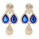 Boucles d'oreilles pendantes pour femmes avec zircon 10
