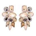 Boucles d'oreilles pendantes pour femmes avec zircon 16