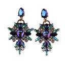 Boucles d'oreilles pendantes pour femmes avec zircon 28