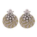 Boucles d'oreilles pendantes pour femmes avec zircon 40