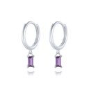 Boucles d'oreilles pendantes pour femmes avec zircon 4