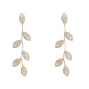 Boucles d'oreilles pendantes pour femmes avec zircon 4