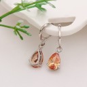 Boucles d'oreilles pendantes pour femmes avec zircon G588 16