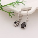 Boucles d'oreilles pendantes pour femmes avec zircon G588 8