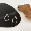 Boucles d'oreilles pendantes pour femmes avec zircon 5