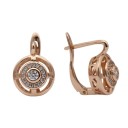 Boucles d'oreilles pendantes pour femmes avec zircon 6