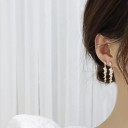 Boucles d'oreilles pendantes pour femmes avec zircon 2
