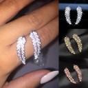 Boucles d'oreilles pendantes pour femmes avec zircon 1