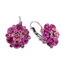 Boucles d'oreilles pendantes pour femmes avec zircons G1259 6