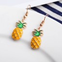 Boucles d'oreilles pendantes pour femmes en forme de fruit 5