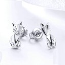 Boucles d'oreilles pendantes pour femmes en forme de renard 2