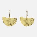 Boucles d'oreilles pendantes pour femmes feuilles G1006 1