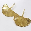Boucles d'oreilles pendantes pour femmes feuilles G1006 5