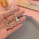 Boucles d'oreilles pendantes pour femmes G1022 3