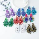 Boucles d'oreilles pendantes pour femmes G1071 2