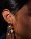Boucles d'oreilles pendantes pour femmes G1387 6