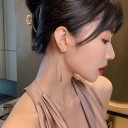 Boucles d'oreilles pendantes pour femmes G1513 3
