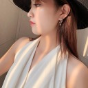 Boucles d'oreilles pendantes pour femmes G269 1