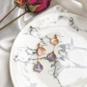 Boucles d'oreilles pendantes pour femmes G509 5