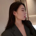Boucles d'oreilles pendantes pour femmes G615 4