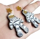 Boucles d'oreilles pendantes pour femmes G706 4