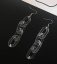 Boucles d'oreilles pendantes pour femmes G711 29