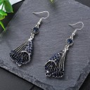 Boucles d'oreilles pendantes pour femmes G738 4