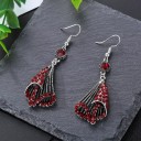 Boucles d'oreilles pendantes pour femmes G738 3