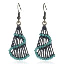 Boucles d'oreilles pendantes pour femmes G738 6