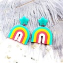 Boucles d'oreilles pendantes pour femmes G763 8