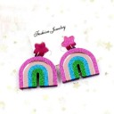 Boucles d'oreilles pendantes pour femmes G763 10