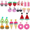 Boucles d'oreilles pendantes pour femmes G767 1