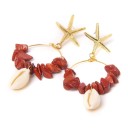 Boucles d'oreilles pendantes pour femmes G777 14