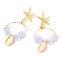 Boucles d'oreilles pendantes pour femmes G777 19