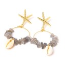 Boucles d'oreilles pendantes pour femmes G777 21
