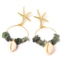 Boucles d'oreilles pendantes pour femmes G777 26