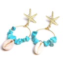 Boucles d'oreilles pendantes pour femmes G777 6