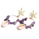 Boucles d'oreilles pendantes pour femmes G777 7