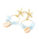 Boucles d'oreilles pendantes pour femmes G777 12