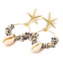 Boucles d'oreilles pendantes pour femmes G777 13