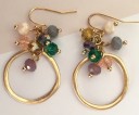 Boucles d'oreilles pendantes pour femmes G795 2