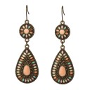 Boucles d'oreilles pendantes pour femmes G798 18
