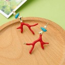 Boucles d'oreilles pendantes pour femmes G807 6