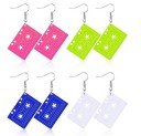Boucles d'oreilles pendantes pour femmes G809 2