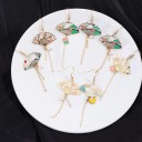 Boucles d'oreilles pendantes pour femmes G811 3