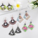 Boucles d'oreilles pendantes pour femmes G885 1