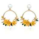 Boucles d'oreilles pendantes pour femmes G888 4